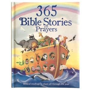 lot 22391 image: 365 Bible Stories and Prayers Padded Treasury - Gift for Easter, Christmas, Communions, Baptism, Birthdays (Little Sunbeams)