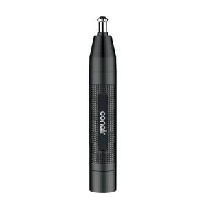 lot 22431 image: ConairMAN 360  Bevel Blade Ear and Nose Trimmer  Patented 360  beveled blade trims ear, nose, and brows with no pulling, BlackSilver, Model PG1000L5
