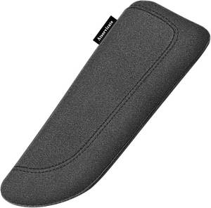 lot 22439 image: Italian Alcantara Style Fur Car Elbow Rest Pad - Universal Armrest & Knee Cushion - Thigh Support Comfort Pillow