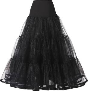 lot 22448 image: Womens Ankle Length Petticoats Long Plus Size Wedding Slips Crinoline Underskirt for Prom Evening Wedding Dress