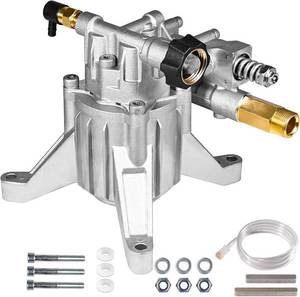 lot 17780 image: YAMATIC 78 Shaft Vertical Pressure Washer Pump Rear InletOutlet 3000 PSI  2.5 GPM Replacement Pump for Power Washers, Compatible with 308653045, 308653052, 308653078, GCV190 and more