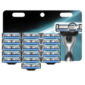 lot 17845 image: Mach 3 Razor Refills for Men, 8 Count Razor Blade Refills Compatible with Mach 3 razor blades refills