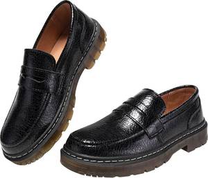 lot 22516 image: CLAKBLRG Womens Loafers Classic Penny Loafers for Women Fashion Driving Moccasins Women Size 8.5
