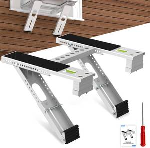 lot 22634 image: Window Air Conditioner Support Bracket Heavy Duty Window AC Mount (Up to 220 lbs)