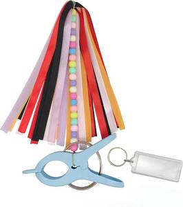 lot 18361 image: Stroller Flag with Clip Stroller Amusement Park Tag Theme Park Spotter Wheelchair Tag Disney stroller sign