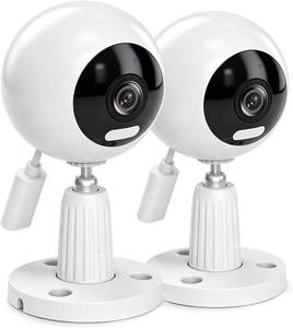 lot 18367 image: Cameras for Home Security, 3MP Indoor Camera with Motion Detection, Color Night Vision, 5G2.4G WiFi, 2-Way Audio, Baby Monitor, Pet Camera, Plug-in, SDCloud Storage, 2 Pack