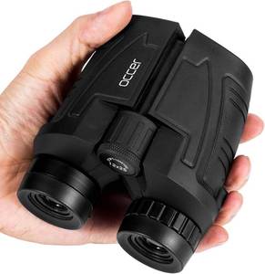 lot 18375 image: Occer 12x25 Compact Binoculars for Adults and Kids, Large Eyepiece Waterproof Binocular with Low Light Vision,High Powered Easy Focus Binoculars for Bird Watching,Outdoor Hunting,Travel,Sightseeing