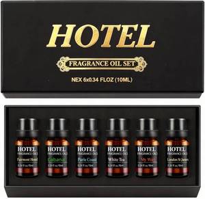 lot 22548 image: Hotel Collection Luxury Scent for Diffuser Oils Set Inspired by Iconic 5-Star Hotels- Aromatherapy Essential Oils for Diffuser & Home Scenting