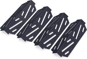 lot 22549 image: QuliMetal Grill Heat Deflectors for Weber GS4 Genesis II E-410, E-415, E-435, Grill Parts for Weber Genesis II LX E-440 Series Gas Grills, Porcelain Steel 16GA Heat Plates Parts for Weber 66686 66041