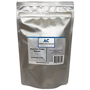 lot 22567 image: Black Iron Oxide - Fe3O4 - Natural - 5 Pounds