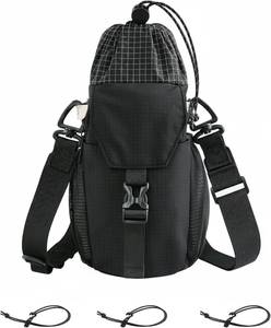 lot 22572 image: Water Bottle Holder with Strap 4032 oz Crossbody Water Bottle Purse Bag for Women Men with Phone Pocket for Hiking Walking Gym Cycling