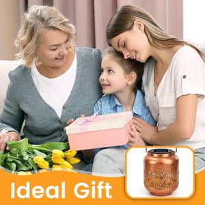 lot 22589 image: Mothers Day Gifts Happy Birthday Solar Lanterns Garden Decor Birthday Gifts for Women Mom Grandma Hanging Solar Lights Outdoor Waterproof Decoration for Outside LED Lanterns for Yard Patio Lawn