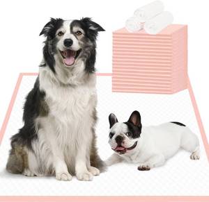 lot 22643 image: Puppy Pads Extra Large 30 36 - 25 Count, XL Pee Pads for Dogs, Unscented Pink Dog Pads, Super Absorbent & Leak-Proof Potty Pads for Doggies