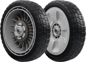 lot 22700 image: CheeMuii HRR216 Lawn Mower Drive Wheels Kit 2 Pcs Rear Wheels 42710-VE2-M02ZE Replace for Honda HRR216 HRS216 HRT216 Walk-behind Lawn Mower
