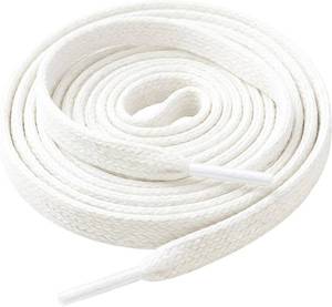 lot 22705 image: Double Layer Flat Shoelace, Universal Fit for SneakersBootsDress Shoes, No-Slip, No-Fray, No-Pilling Shoe Lace