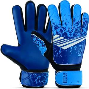 lot 22803 image: Soccer Goalkeeper Gloves for Kids Boys Children Youth Football Goalie Gloves with Strong Grips Size 5 (9-12 years)