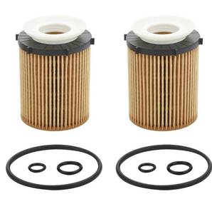 lot 58275 image: 2 Pcs Oil Filter Compatible With INFINITI Mercedes-Benz Vehicle 2012-2023 C300 CLA250 E300 GLA200 GLC300 Metris SLC300 Sprinter 1500 2500, 2017-2019 Q50 Q60 QX30, Replace#HU7116Z, HU7116z, 2701800109 - Retail $14