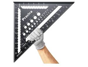 lot 58289 image: 12-Inch Aluminum Alloy Carpenter Square - Retail $21