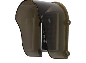 lot 58333 image: Outdoor Keypad Cover, Plastic Access Control Rain Cover Sun Shade Fingerprint Access Controller Rainproof Cover Protector Door Lock - Retail $23