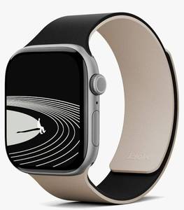 lot 58356 image: MOFT Snap Duo Watch Bands Compatible with Apple Watch, Quick Magnetic Wear, Duo-Color Design & Soft Silicone, iWatch Bands for Ultra 321, Series 1110987SE654321, 3840414244454649mm - Retail $35