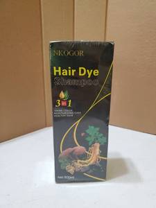lot 58364 image: 3-in-1 Black Hair Dye Shampoo - Retail $12