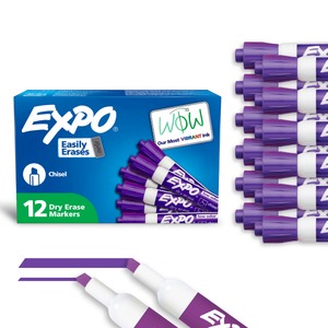 lot 58413 image: Expo Low Odor Chisel Tip Dry-erase Marker - Retail $1,093