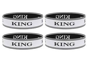 lot 58416 image: Bed Sheet Organizer Bands King Size 4-Pack - Retail $9