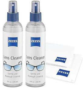 lot 58437 image: ZEISS Lens Care Pack �� 2x 8oz Streak-Free Lens Spray (no cloth) - Retail $10