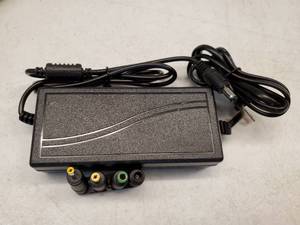 lot 58475 image: Universal Laptop AC Power Adapter with Multiple Tips - Retail $15