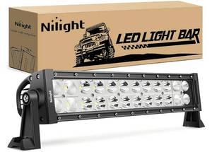 lot 58484 image: 13.5inch 72W Spot Flood Combo Led Light Bar Off Road Lights Boat Fog Driving Work Lights for ATV SUV Trucks. - Retail $30
