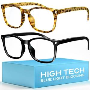 lot 762 image: livho High Tech Blue Light Glasses - Advanced Blue Light Blocking Computer Glasses - Screen Fatigue & UV Protection - Retail $17