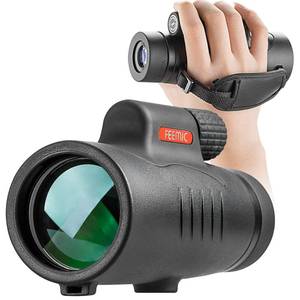 Monocular Telescope High Power 8x42 Monoculars Scope Compact Waterproof Fogproof Shockproof with Hand Strap for Adults Kids Bird Watching Hunting Camping Hiking Travling Wildlife Secenery - Retail: $36