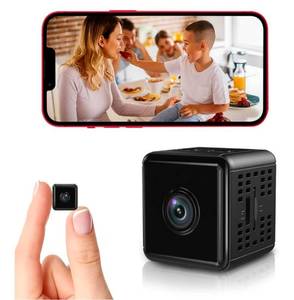 lot 918 image: Hidden Camera,1080P WiFi Spy Camera with Night Vision & Motion Detection, Wireless Security Camera for PetBabyNanny, App Live Feed Smallest Smart Home Monitor - Retail $0
