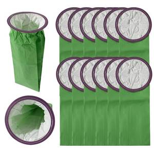 lot 933 image: CF Clean Fairy 15pack Vacuum Bags Compatible with ProTeam Aviation Vac QuietPro BP & Super QuarterVac Models Replacement for Part #100431 6Qt Intercept Micro Filter Bag - Retail $15
