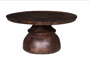 lot 18858 image: Pattaya Mango Wood Coffee Table - Matthew Izzo Collection - Retail $1,265