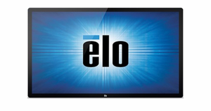 lot 18859 image: Elo E628053 Elo 5553L 55 Inch 4K UHD Digital Signage Touch Screen Display, TouchPro PCAP, Anti-Glare Power On, Works Great - Retail $3,950