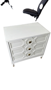 lot 18775 image: Vanguard Custom Furniture McKinney Nightstand 30 W x 30 H x 19 D - Retail $3,800