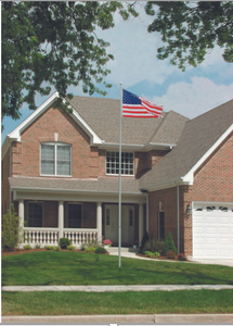 lot 18808 image: Uncommon USA The Original Telescoping Flagpole 20 Foot - Retail $349