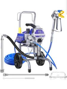 lot 18828 image: 490 Airless Paint Sprayer, 0.60GPM Paint Sprayer for Home Interior 3300psi 1300W High Efficiency Airless Sprayer with Low Overspray for House Painting Townhouse - Retail $499