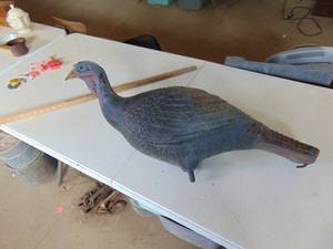 lot 4378 image: Turkey Decoy
