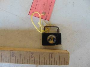 lot 4428 image: Small Locket    with Horse Head Inset