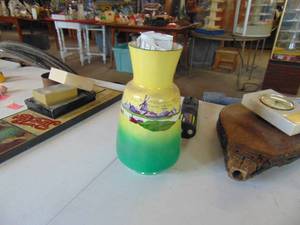 lot 4438 image: Holland Themed Vase - Haynes Wate