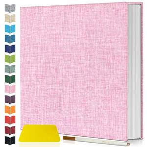 lot 11 image: Artfeel Photo Album Self Adhesive Scrapbook,Large Photo Book for 4x6,5x7,8x10 Pictures,DIY Album for Baby Wedding Family Travel Birthday,with Metallic Pen and Scraper - Retail $31