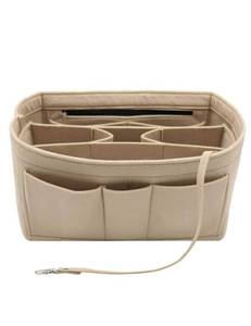 lot 284 image: LEXSION Felt Insert Bag Organizer Bag For Handbag Purse Organizer Fits Speedy Neverful - Retail $12
