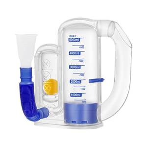 lot 334 image: Breathing Exercise Device for Lungs, Lung Exerciser Device, Deep Steady Inhalation Practice - Retail $24