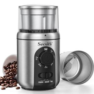 lot 354 image: Secura Brands Electric Coffee and Spice Grinder - Retail $36