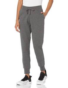 lot 393 image: Amazon Essentials Womens Fleece Jogger Sweatpant (Available in Plus Size), Charcoal Heather, Large - Retail $12