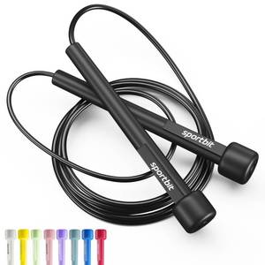 lot 412 image: Adjustable Jump Rope for Fitness and Exercise �� Skipping Rope for Cardio, Boxing, and Weight Loss �� Speed Rope perfect for Men & Women - Retail $6