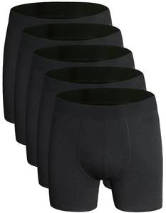 lot 439 image: AIRCUTE Men Washable Incontinence Underwear Maximum Absorbency Overnight Leak Proof Protective Boxer Briefs for Bladder Leaks 80��ml(2XL,Black) - Retail $70