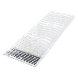 lot 447 image: DGQ Magnetic Air Vent Extender Fit for Floor Register Up to 12 Wide, Adjustable Unbreakable Air Deflector AC Vent Extends up to 32 Long for Under Furniture (1) - Retail $16